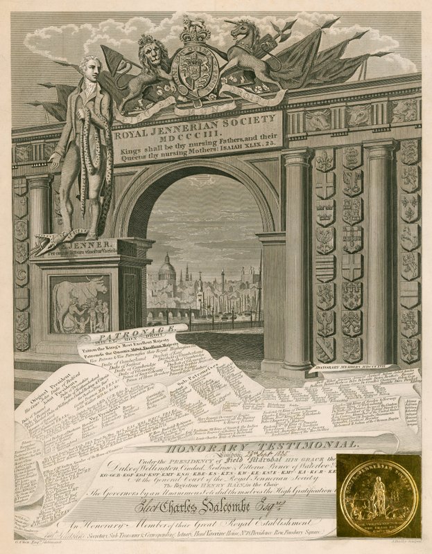 Æresmedlemskab af Royal Jennerian Society af English School