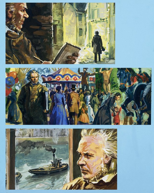 Honoré Daumier af English School