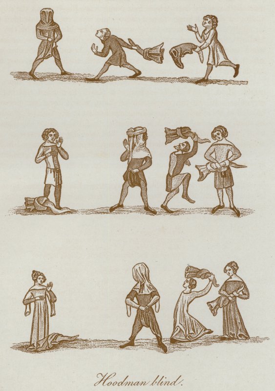 Hoodman blind (litho) af English School
