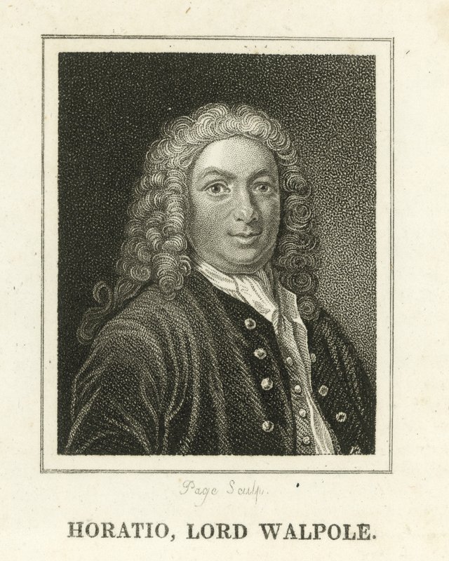 Horatio, Lord Walpole (gravering) af English School