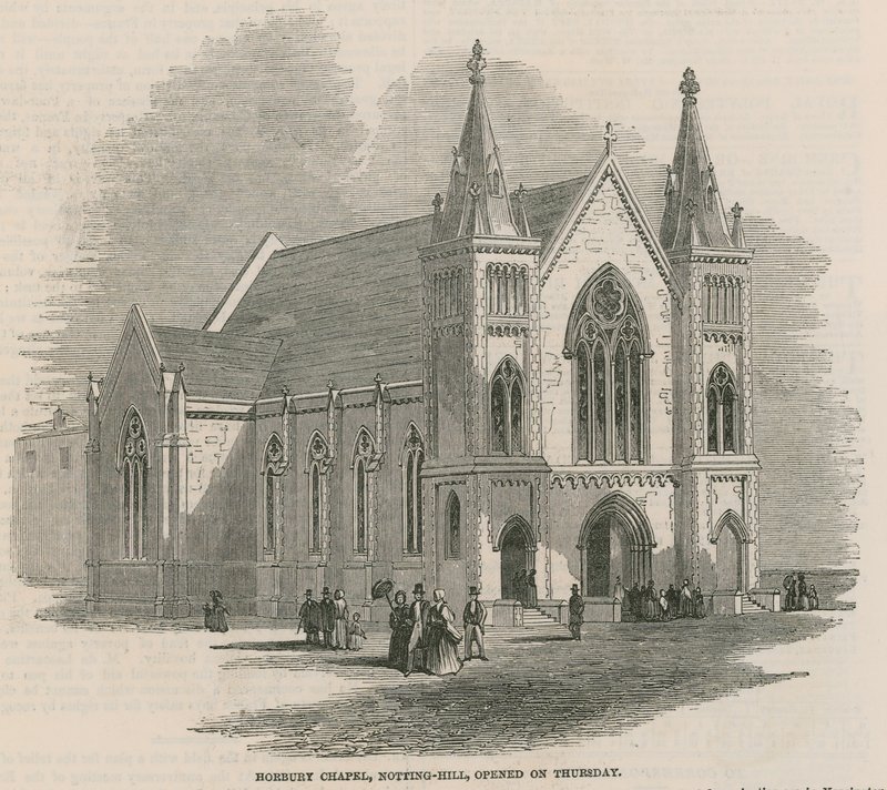 Horbury Chapel, Notting Hill, London af English School