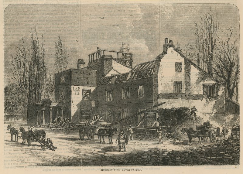 Hornsey Wood House Tavern af English School