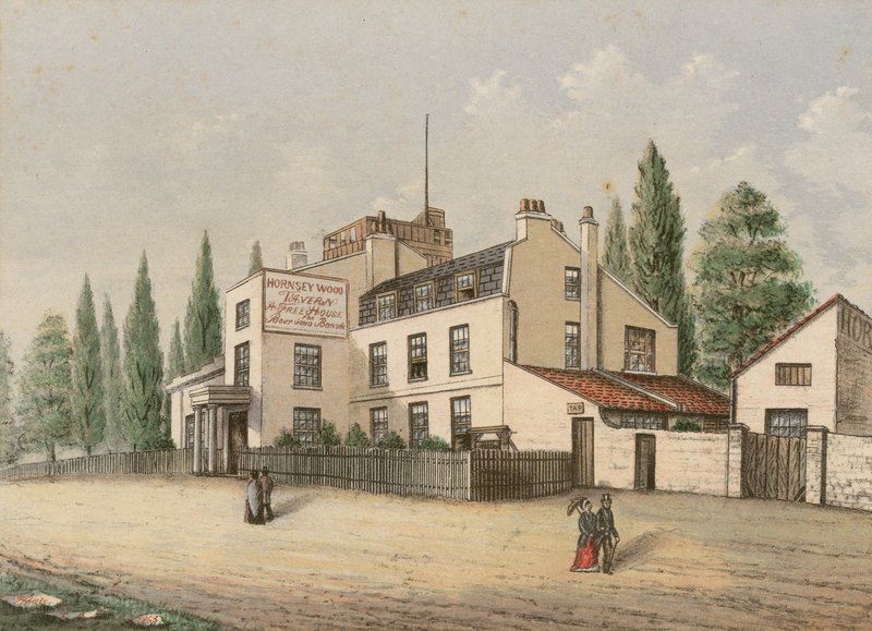 Hornsey Wood House Tavern, London af English School
