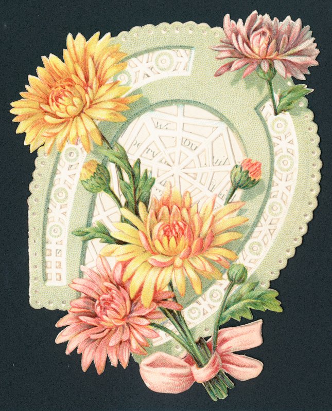 Hestesko og Blomster, Kort af English School