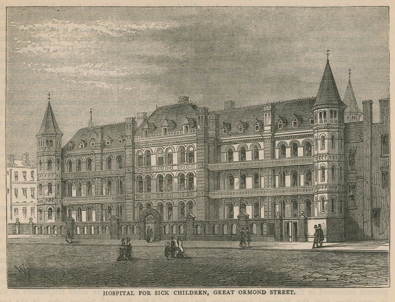Hospital for syge børn, Great Ormond Street, London af English School