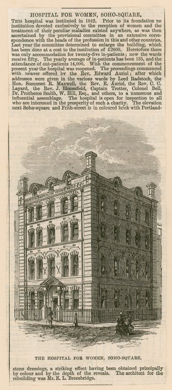 Hospital for kvinder, Soho Square af English School