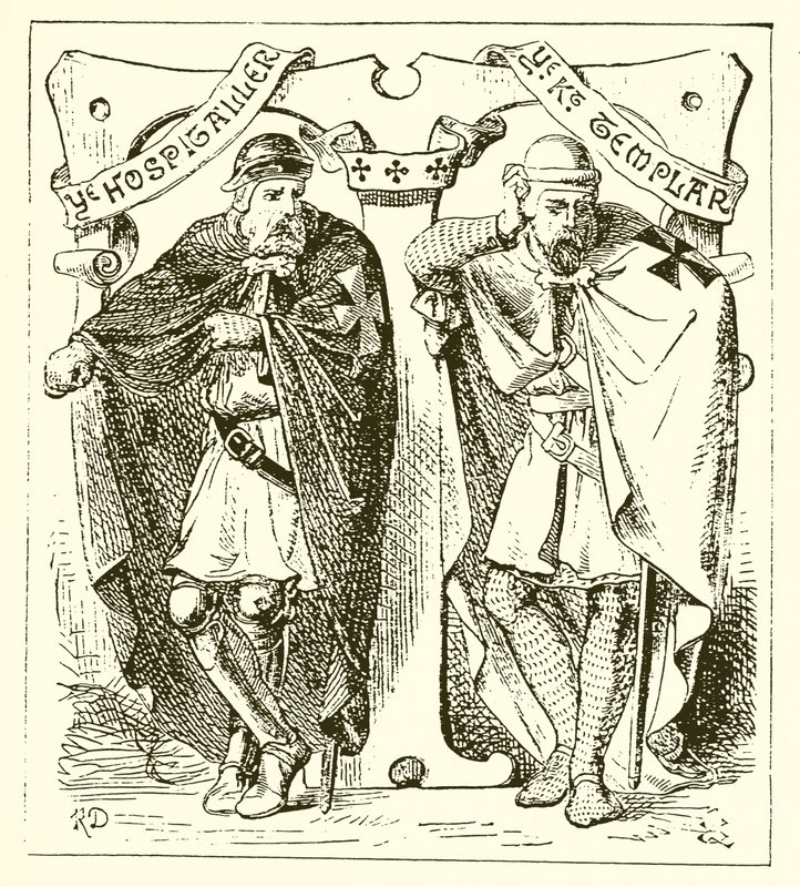 Hospitaller og Tempelherre af English School