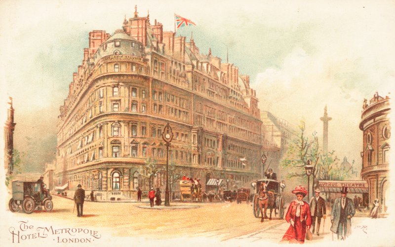 Hotel Metropole på Whitehall Place af English School