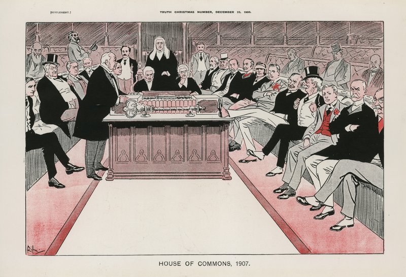 Underhuset, 1907 af English School