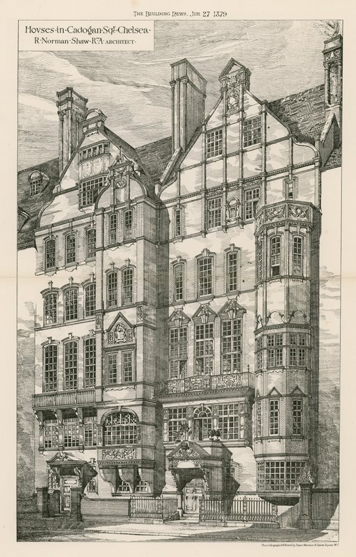 Huse på Cadogan Square, Chelsea af English School
