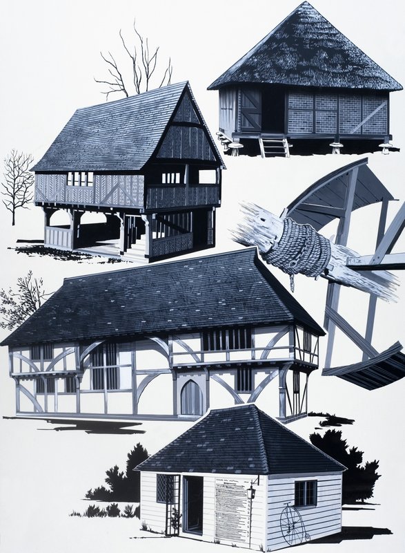 Fortidens huse af English School
