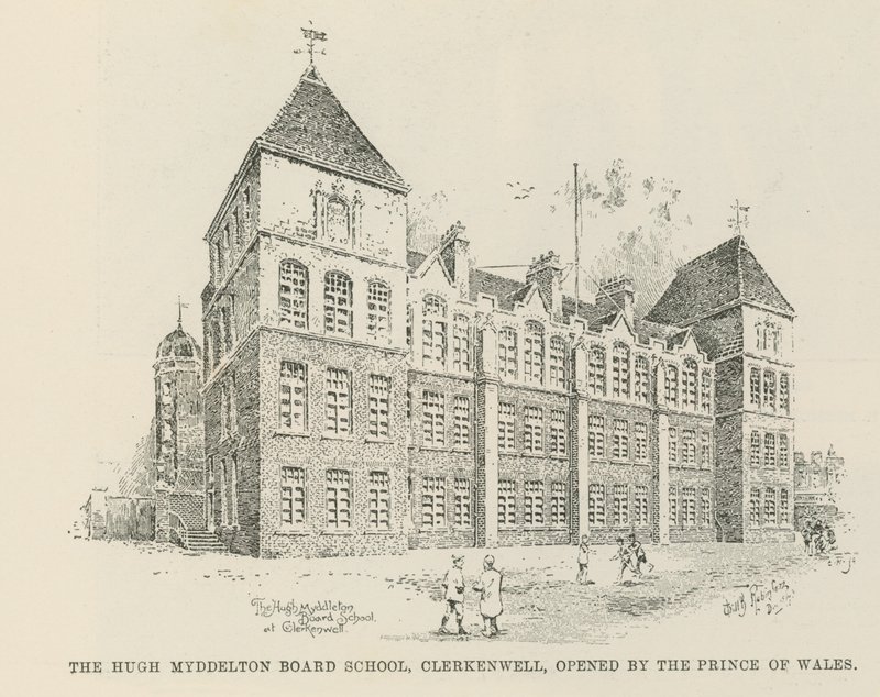 Hugh Myddelton Board School af English School