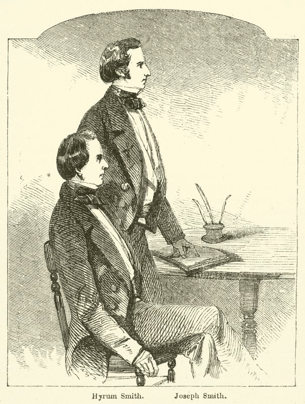 Hyrum Smith, Joseph Smith (gravering) af English School