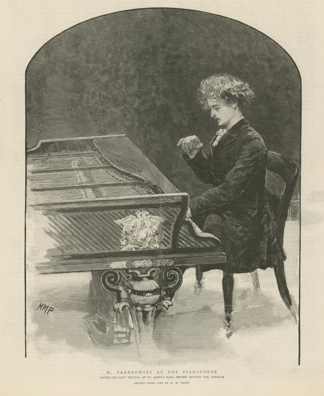 Ignacy Jan Paderewski af English School
