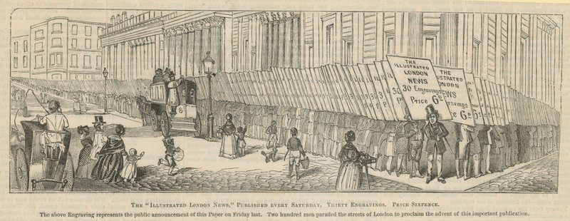 Illustreret London News af English School