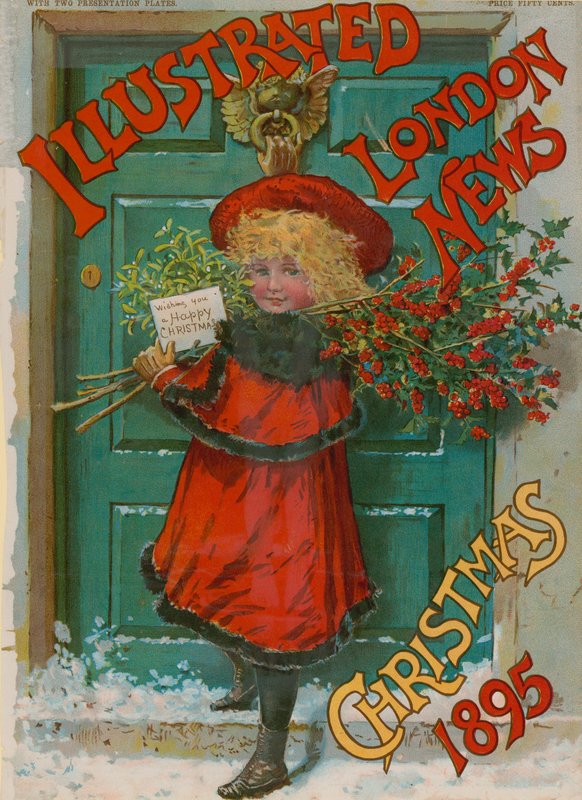 Illustreret London News, juleudgave, 1895 af English School