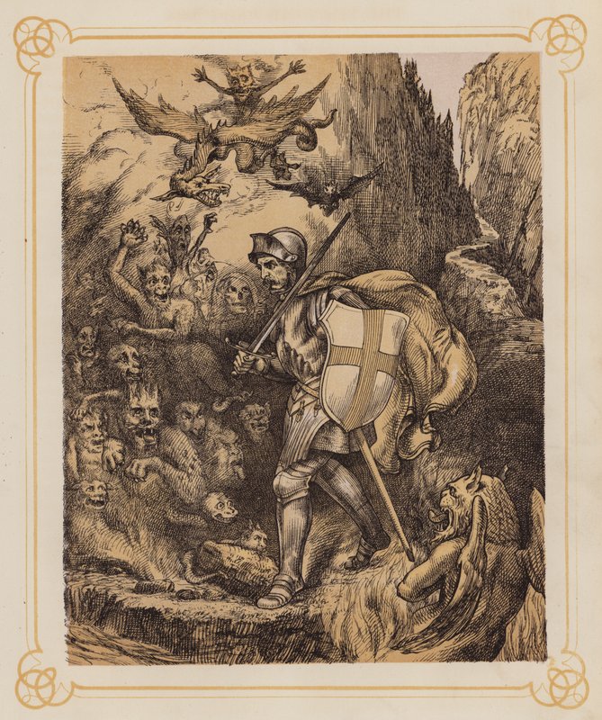 Illustration til Bunyans Pilgrim