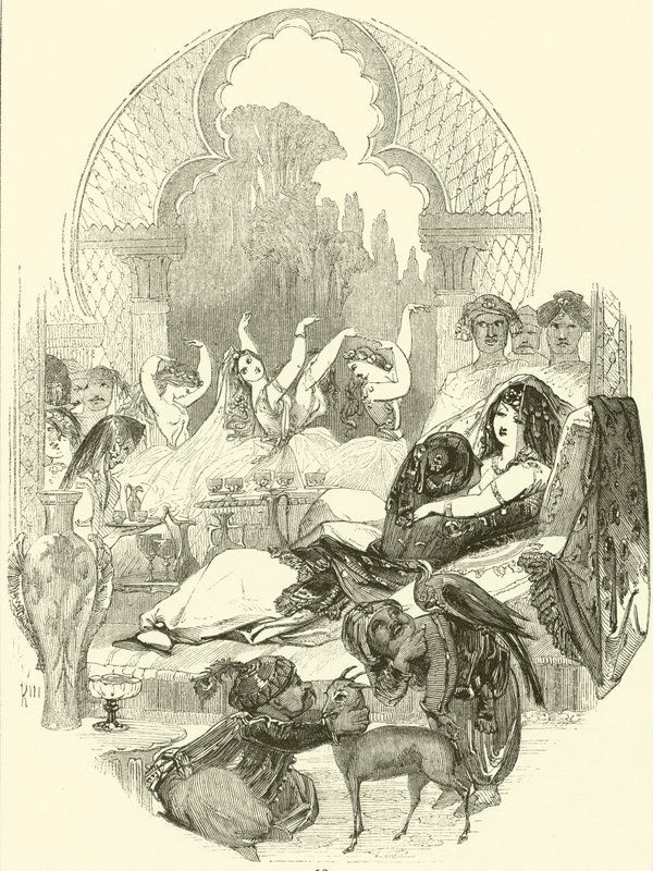 Illustration til Don Juan (gravering) af English School