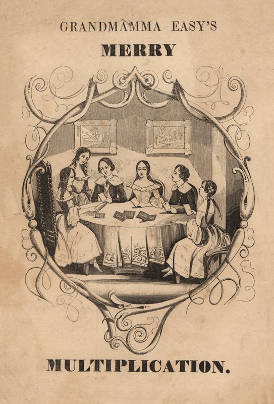 Illustration til Grandmamma Easys Merry Multiplication (gravering) af English School