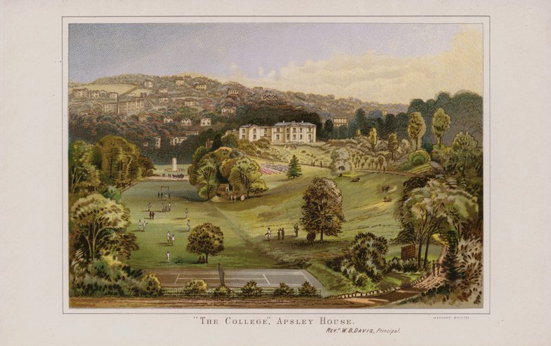 Illustration til Guide to Torquay (chromolitho) af English School