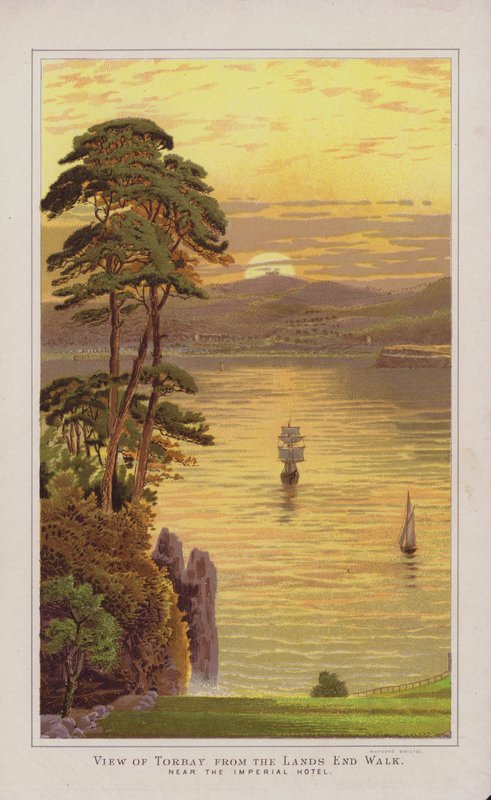Illustration til guide til Torquay af English School