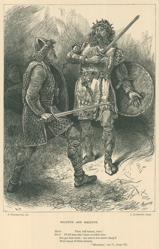 Illustration til Macbeth af English School
