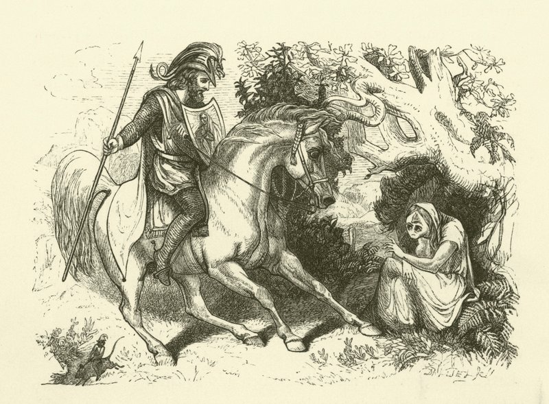 Illustration til Sir Thomas Thumb