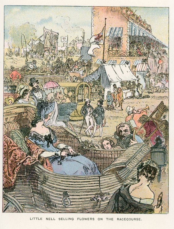 Illustration til The Old Curiosity Shop af English School