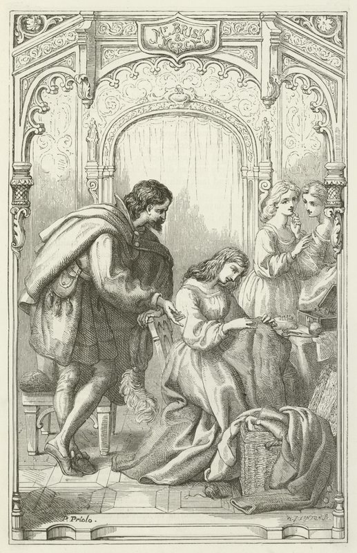 Illustration til The Pilgrims Progress af John Bunyan af English School