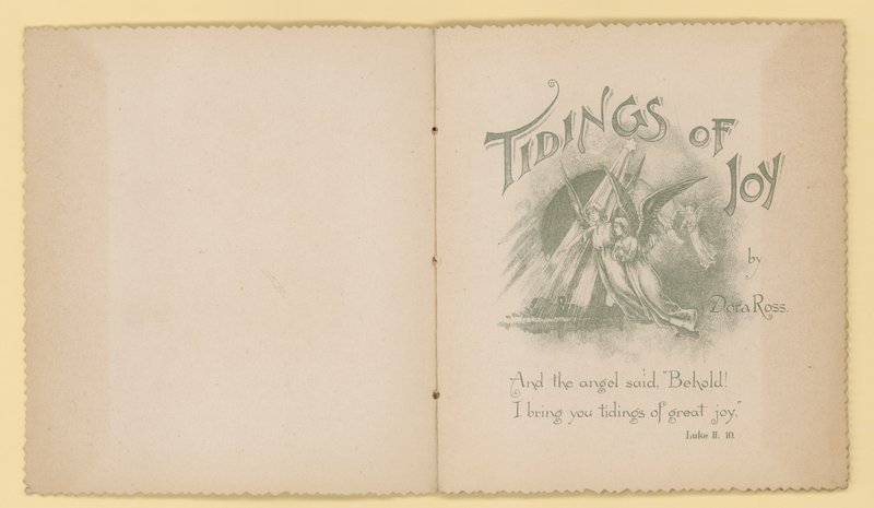 Illustration til Tidings Of Joy af Dora Ross af English School