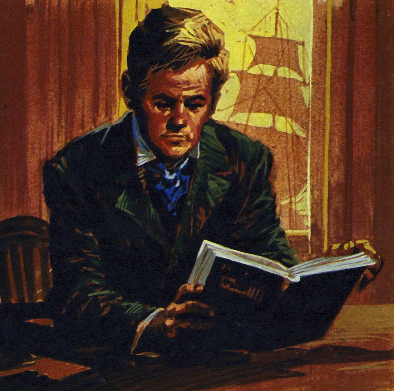 I England begyndte Conrad at lære engelsk ved at læse Shakespeare af English School