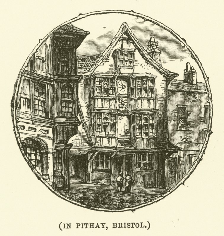 I Pithay, Bristol (kobberstik) af English School