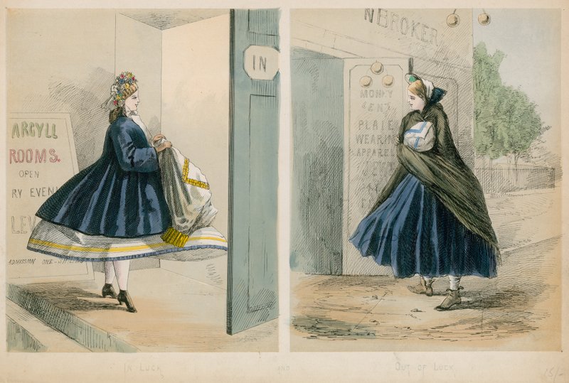 Med held og ud af held; prostitution af English School