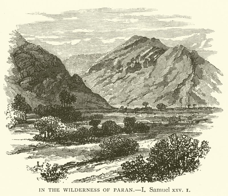 I Parans ørken, I, Samuel, xxv af English School