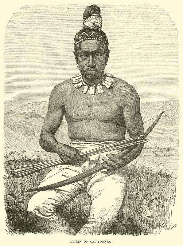 indianer af Californien af English School
