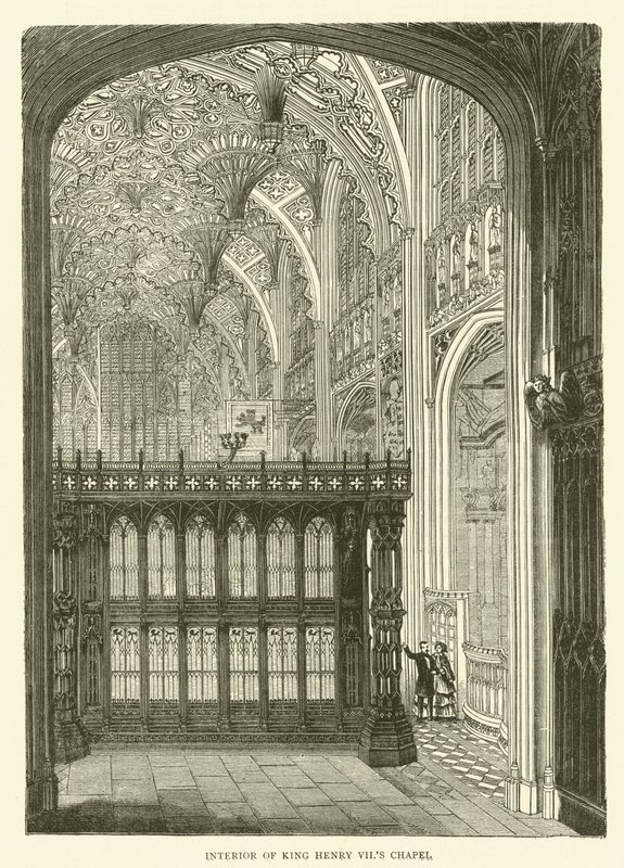 Interiør af Kong Henry VII
