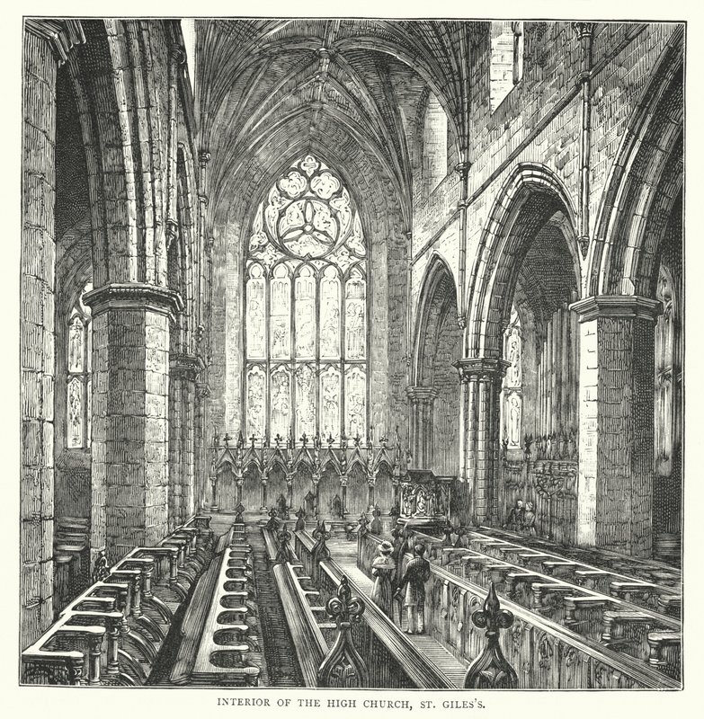 Interiør af High Church, St Giles