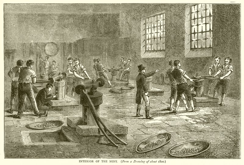 Møntens indre af English School