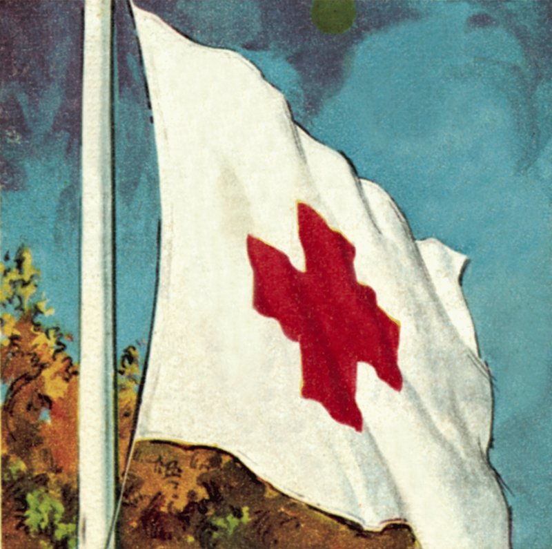 Internationalt Røde Kors Flag af English School