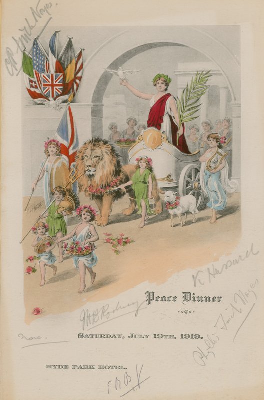 Invitation til Fredsmiddag af English School