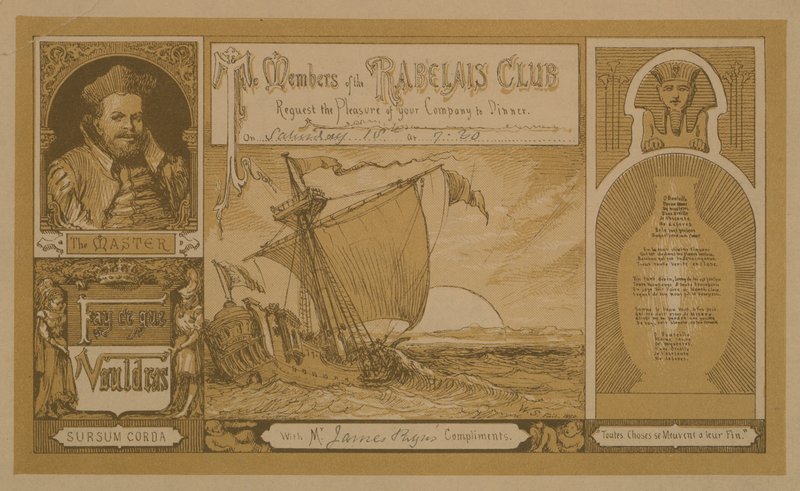 Invitation til Rabelais Klubben af English School