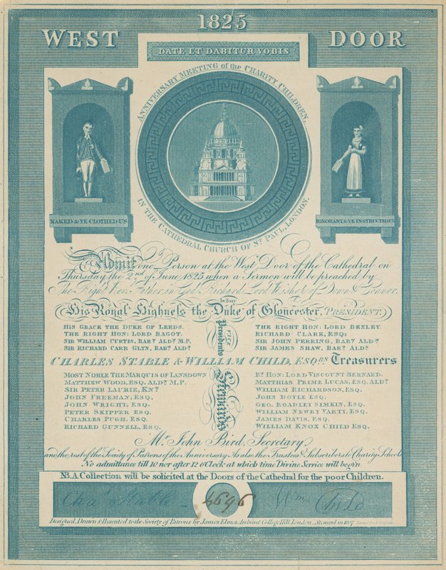Invitation til jubilæumsmøde for Velgørenhedsbørnene af English School