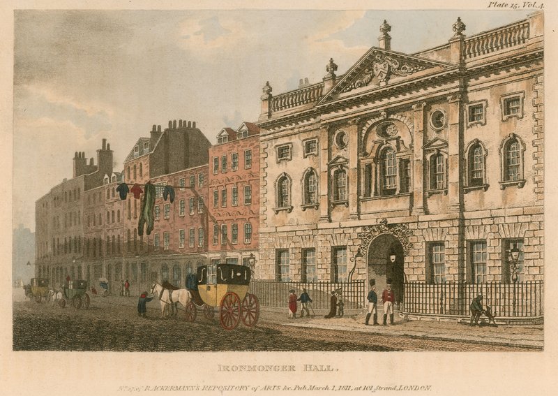 Isenkræmmerhallen, London af English School