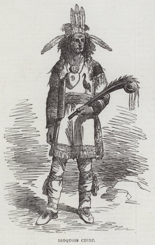 Iroquois Chief (gravering) af English School