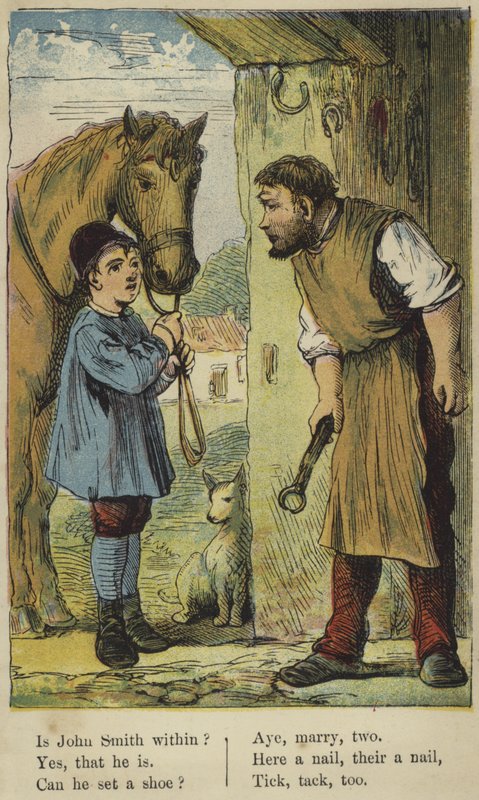 Er John Smith indenfor? af English School