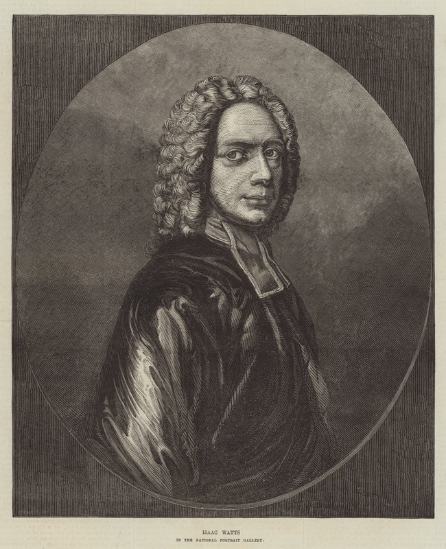 Isaac Watts, i National Portrait Gallery (gravering) af English School