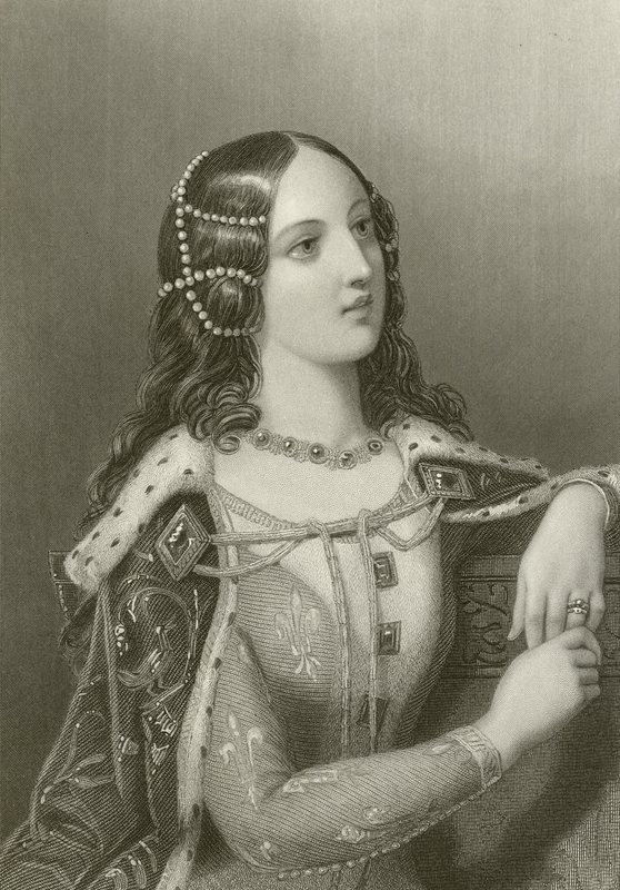 Isabella af Valois, 2. hustru til kong Richard II af English School