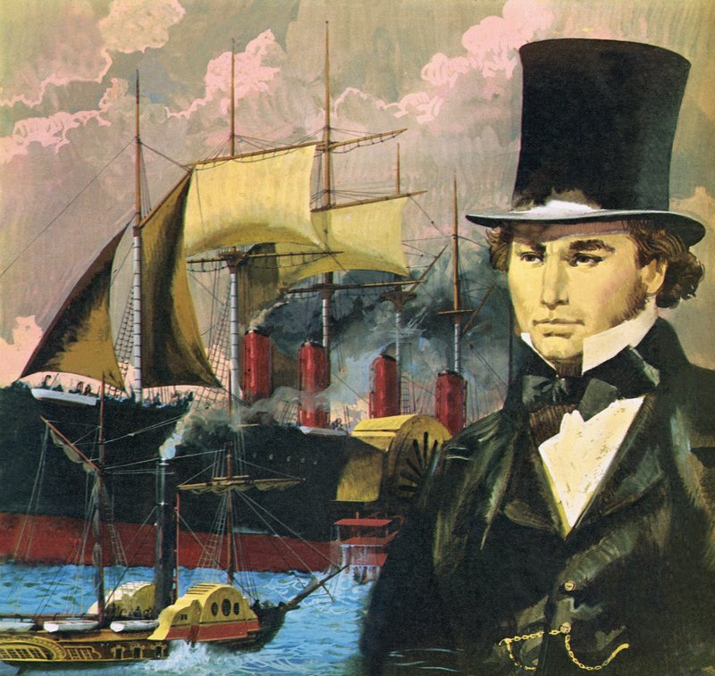 Isambard Kingdom Brunel og Great Eastern af English School