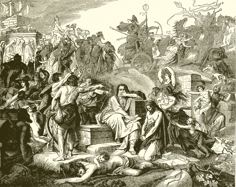 Israel i fangenskab i Babylon af English School
