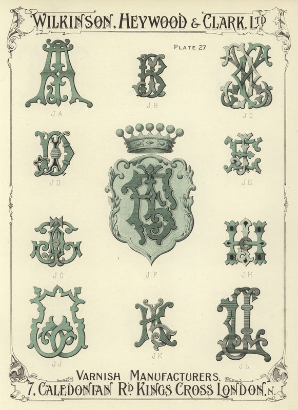 JA, JB, JC, JD, JF, JE, JG, JH, JJ, JK, JL af English School